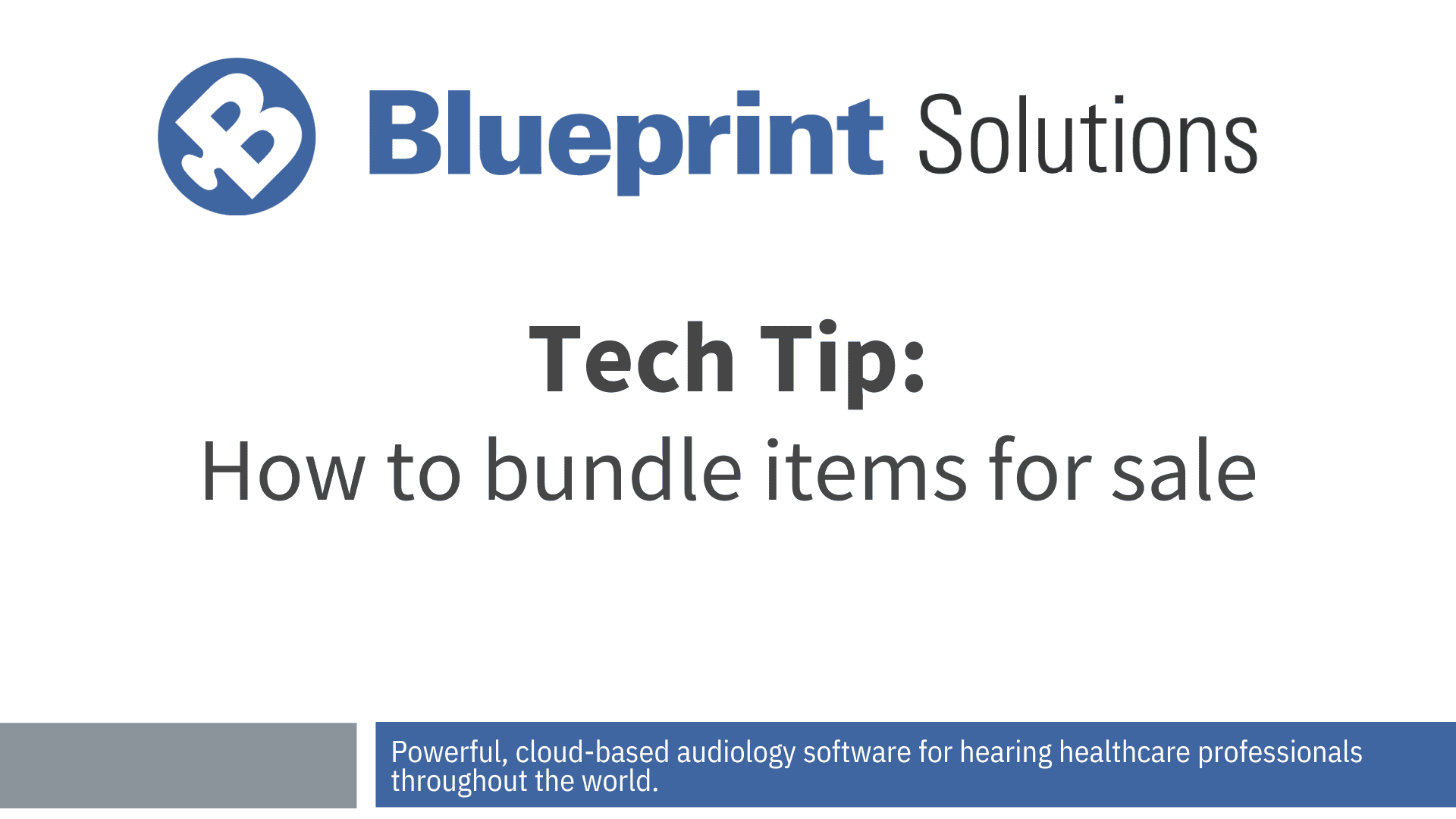 How to bundle items for sale