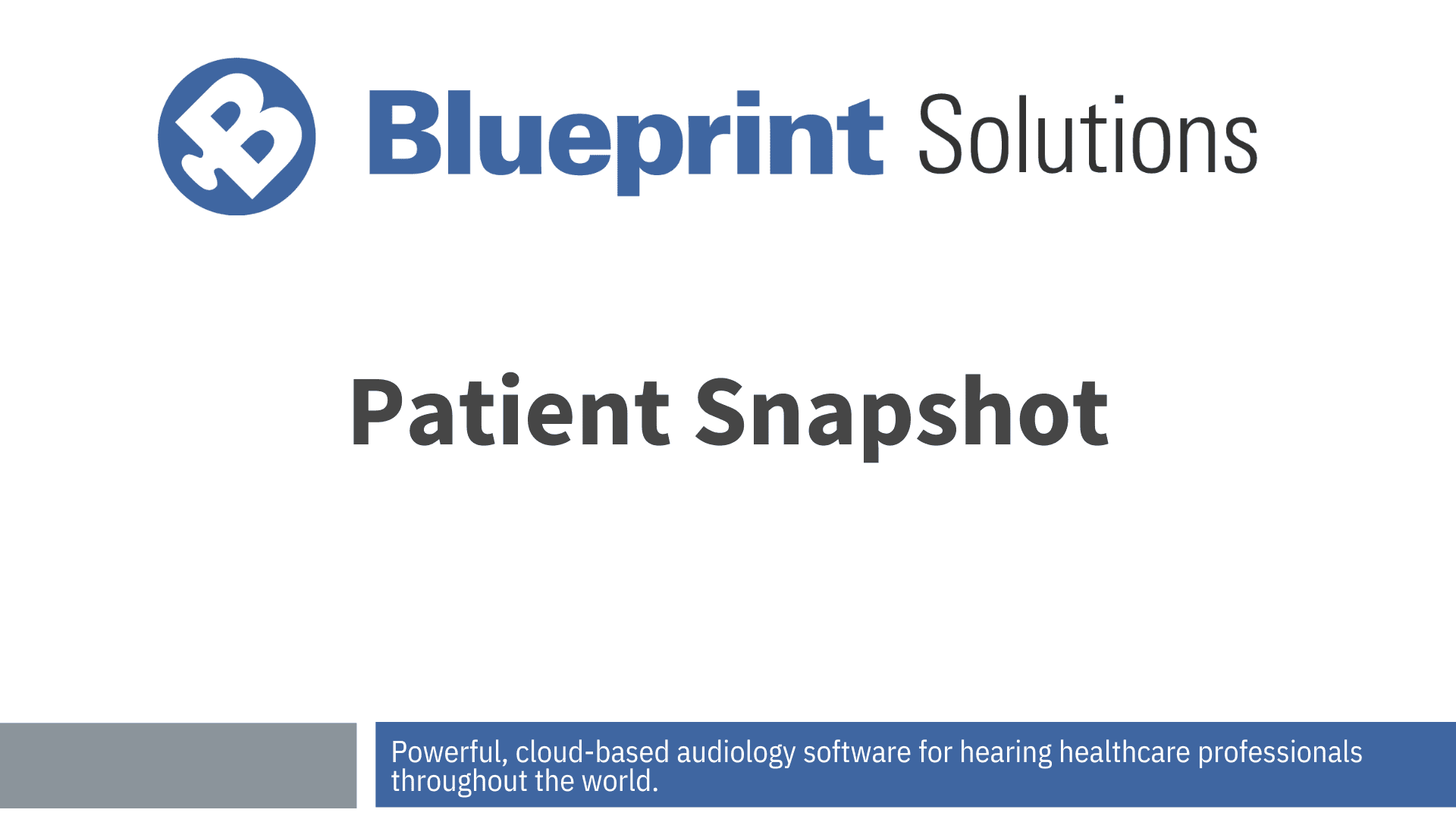 Patient Snapshot