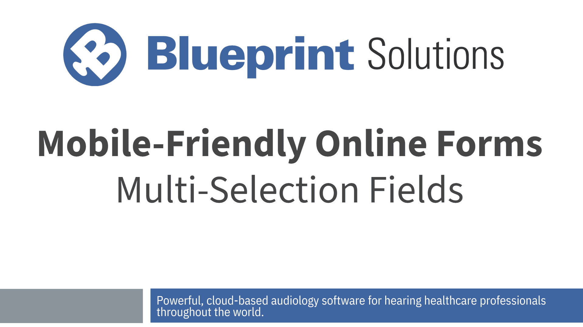 Mobile-Friendly Online Forms: Multi-Selection Fields
